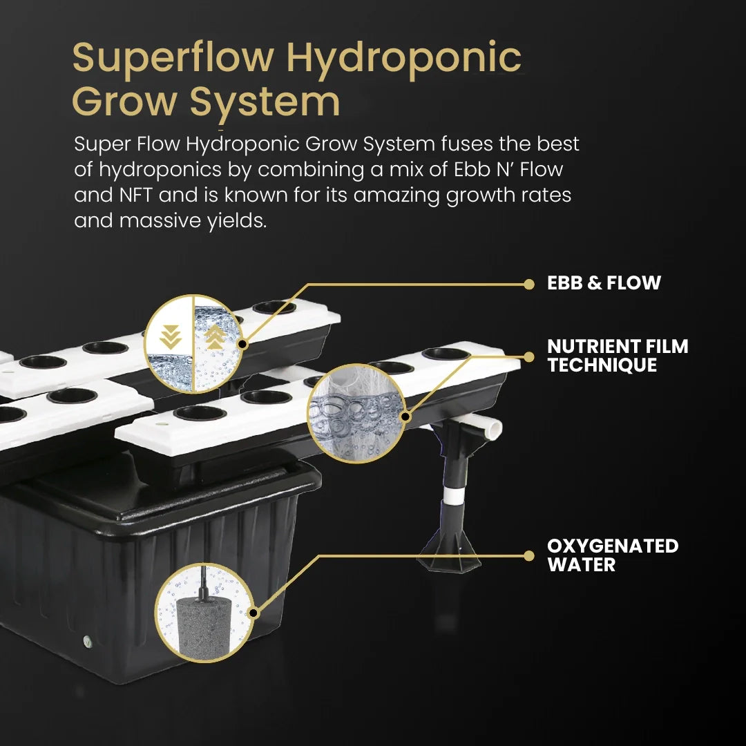 5x5 Grow Tent Kit Pro - Hydroponic with X750