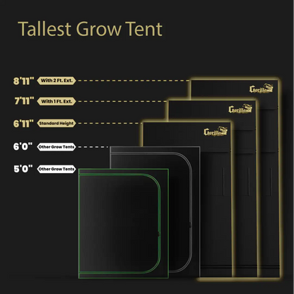 5x5 Grow Tent Kit Pro - Hydroponic with X750